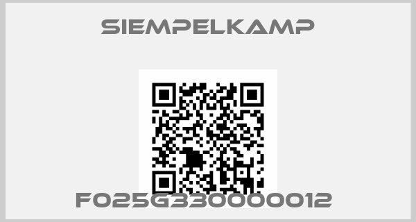 Siempelkamp-F025G330000012 