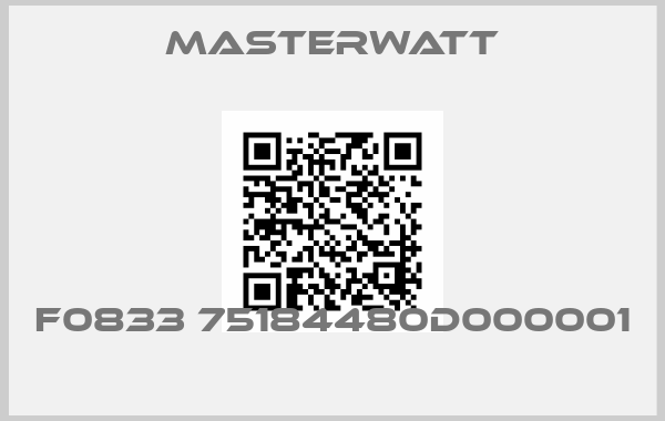 Masterwatt-F0833 75184480D000001 