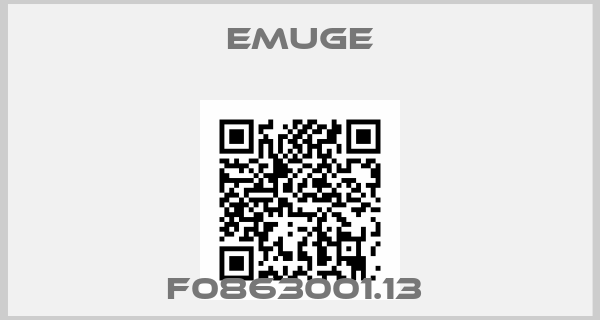 Emuge-F0863001.13 