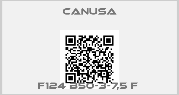 CANUSA-F124 B50-3-7,5 F 