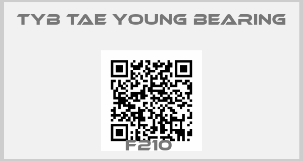 Tyb Tae Young Bearing-F210 
