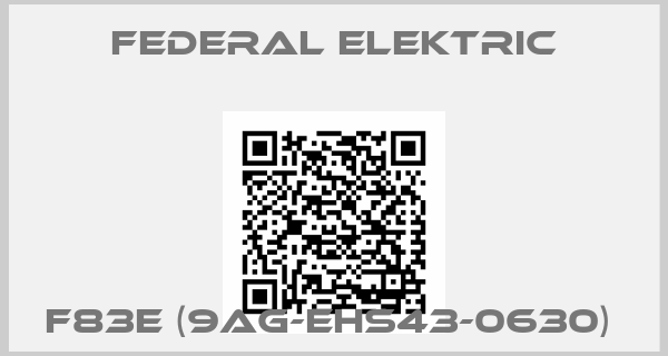Federal Elektric-F83E (9AG-EHS43-0630) 