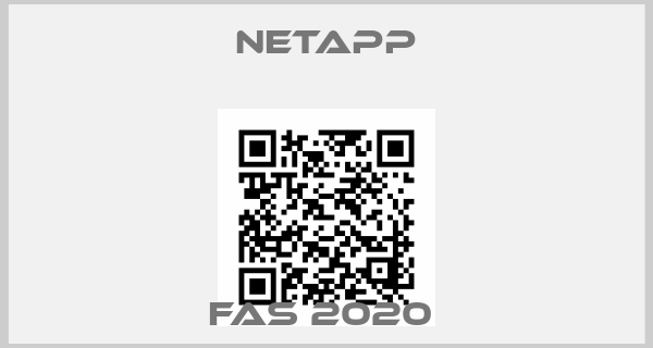 NetApp-FAS 2020 