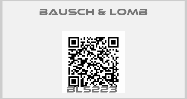 BAUSCH & LOMB-BL5223 