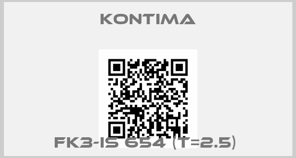 KONTIMA-FK3-IS 654 (T=2.5) 