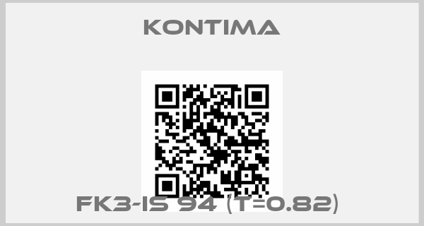 KONTIMA-FK3-IS 94 (T=0.82) 