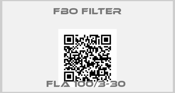 FBO Filter-FLA 100/3-30 