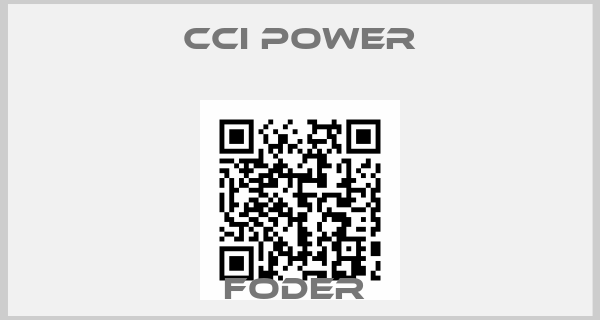 Cci Power-FODER 