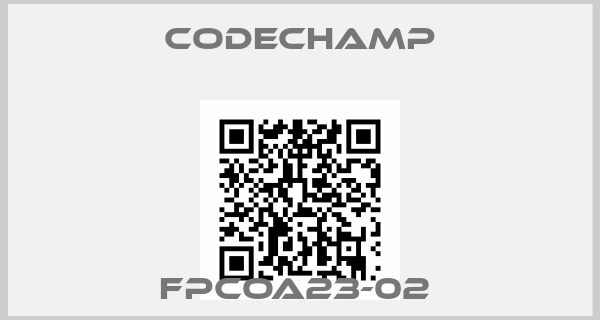 Codechamp-FPCOA23-02 