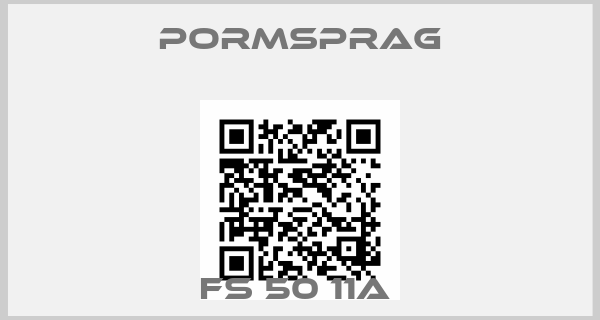 PORMSPRAG-FS 50 11A 