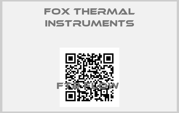 Fox Thermal Instruments-FT2 FLOW 