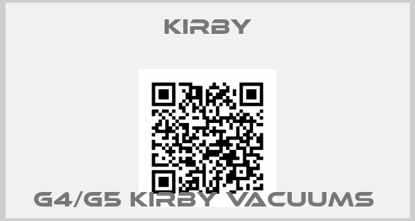 KIRBY-G4/G5 KIRBY VACUUMS 