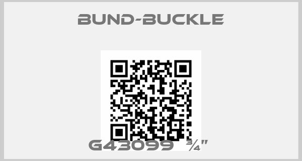 Bund-Buckle-G43099  ¾” 