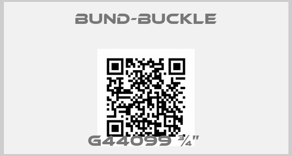 Bund-Buckle-G44099 ¾” 