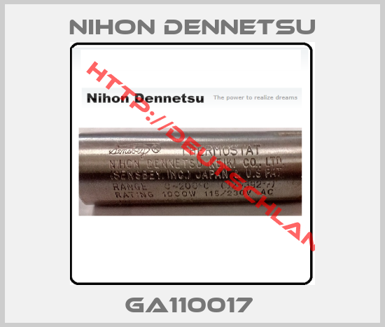 Nihon Dennetsu-GA110017 