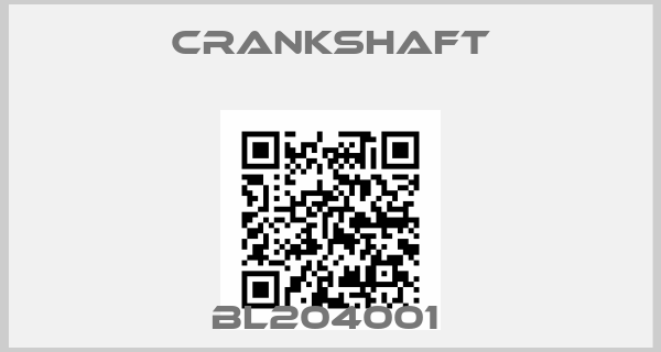 Crankshaft-BL204001 
