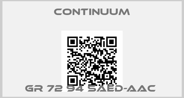 Continuum-GR 72 94 SAED-AAC 