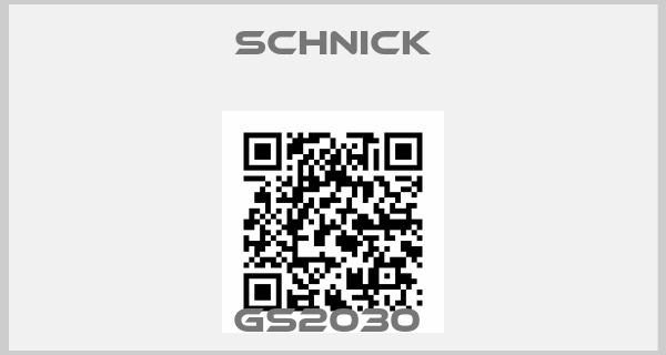 Schnick-GS2030 