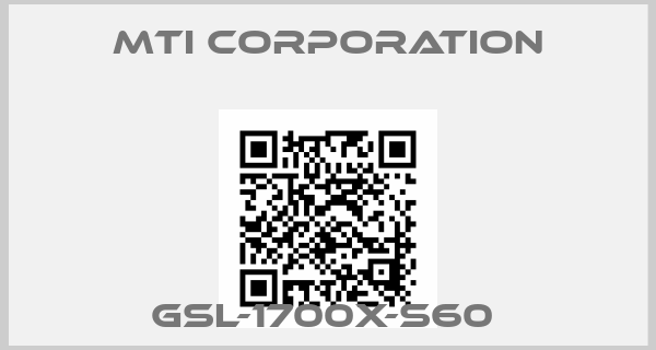 Mti Corporation-GSL-1700X-S60 