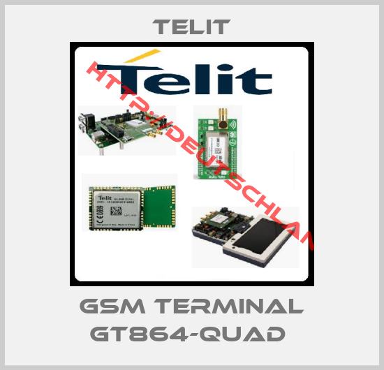 Telit-GSM TERMINAL GT864-QUAD 