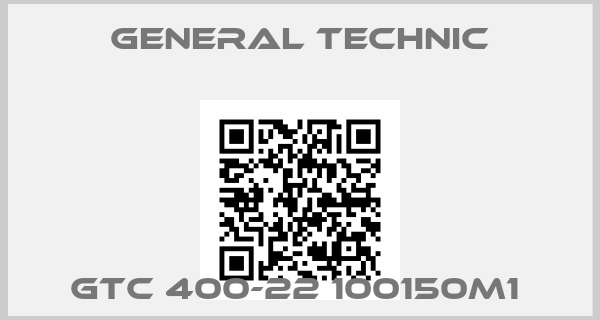 General Technic-GTC 400-22 100150M1 