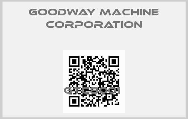 Goodway Machine Corporation-GTC8001 