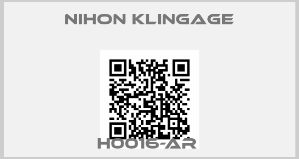 Nihon klingage-H0016-AR 