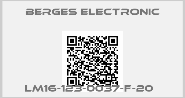 Berges Electronic-LM16-123-0037-F-20  