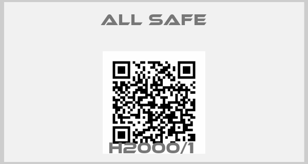 All Safe-H2000/1 
