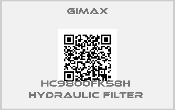 GIMAX-HC9800FKS8H  HYDRAULIC FILTER 
