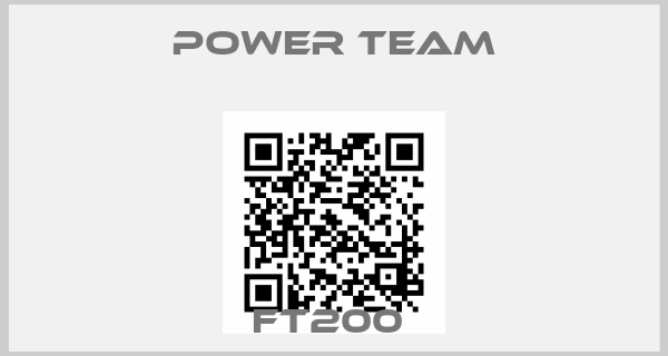Power team-FT200 