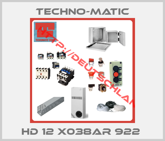 Techno-Matic-HD 12 X038AR 922 