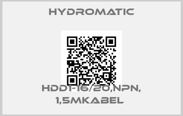 Hydromatic-HDD1-16/20,NPN, 1,5MKABEL 