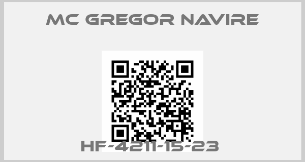 MC GREGOR NAVIRE-HF-4211-15-23 