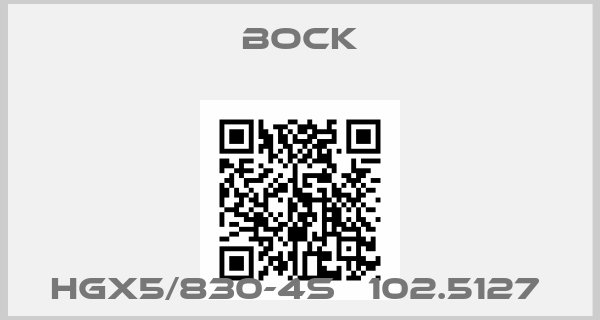 Bock-HGX5/830-4S   102.5127 