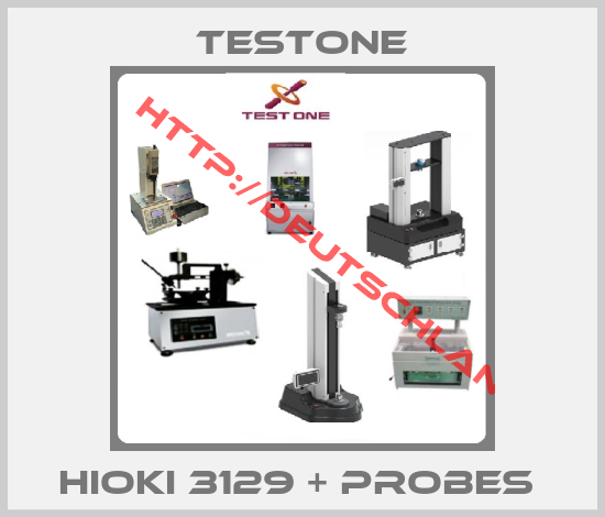 Testone-HIOKI 3129 + PROBES 