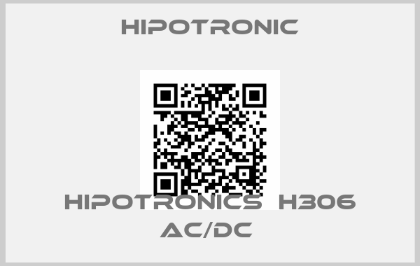 Hipotronic-HIPOTRONICS  H306 AC/DC 