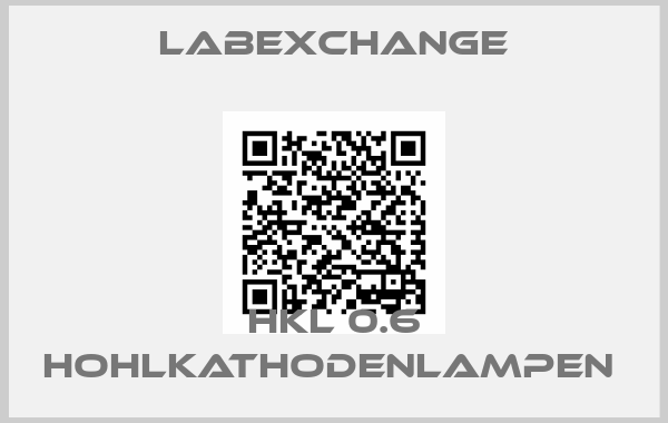Labexchange-HKL 0.6 HOHLKATHODENLAMPEN 