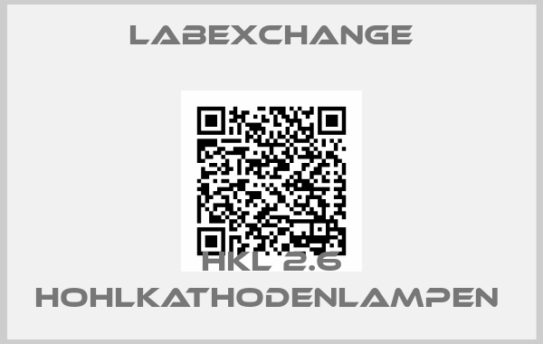 Labexchange-HKL 2.6 HOHLKATHODENLAMPEN 