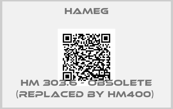 Hameg-HM 303.6 - OBSOLETE (REPLACED BY HM400) 