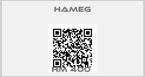 Hameg-HM 400 