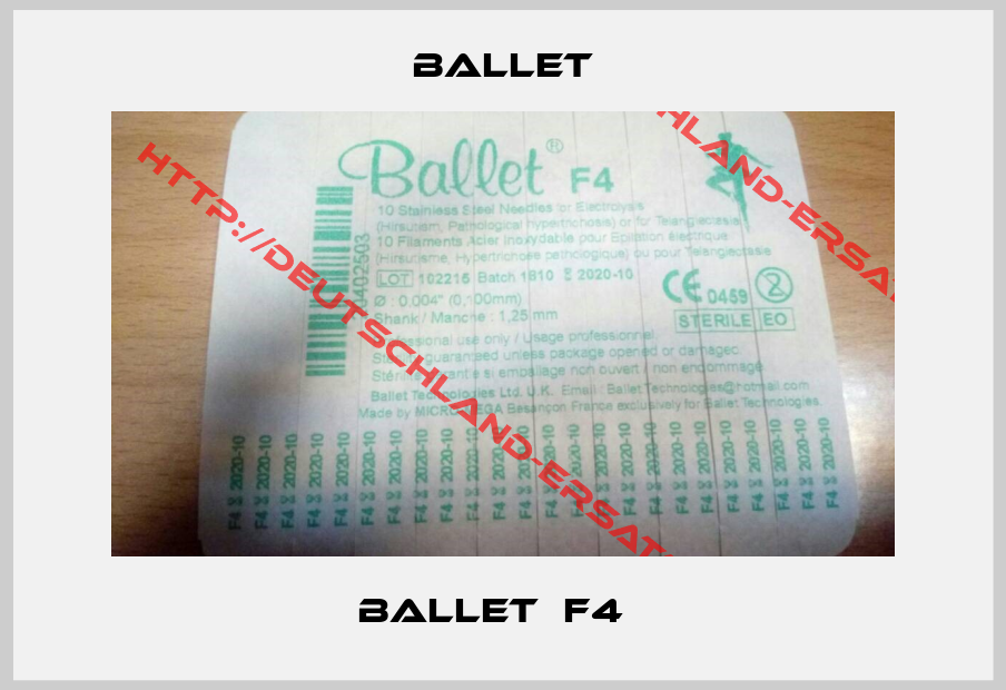 Ballet-BALLET  F4  