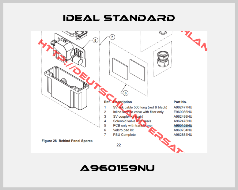 Ideal Standard-A960159NU 
