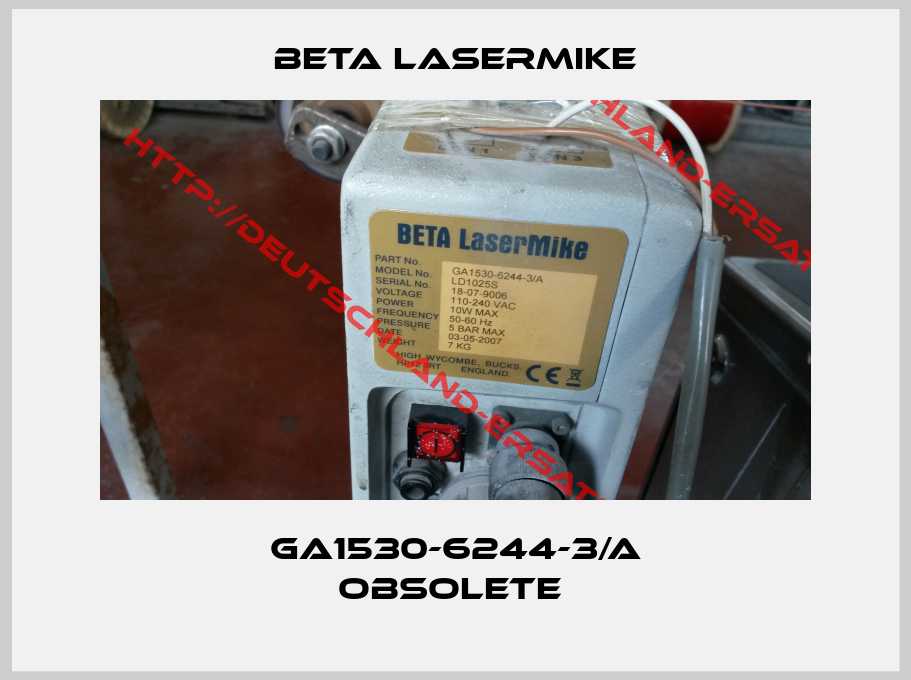 Beta LaserMike-GA1530-6244-3/A obsolete 