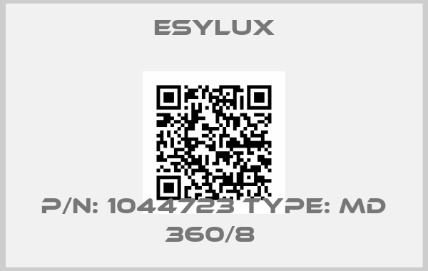 ESYLUX-P/N: 1044723 Type: MD 360/8 
