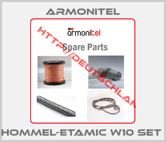 Armonitel-HOMMEL-ETAMIC W10 SET 