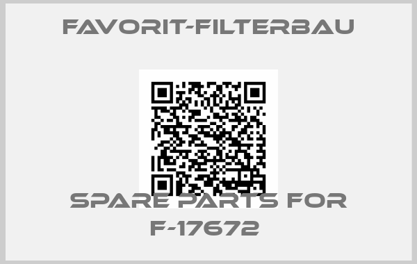Favorit-Filterbau-spare parts for F-17672 