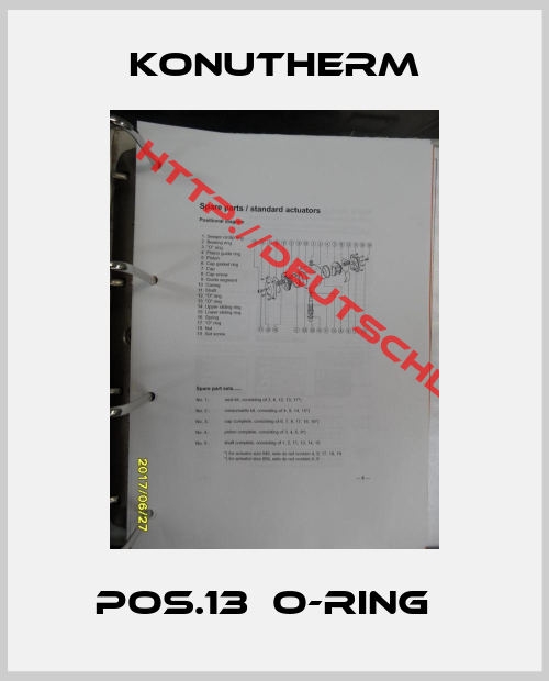 Konutherm-Pos.13  O-ring  