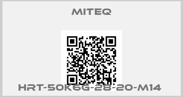 Miteq-HRT-50K6G-28-20-M14 