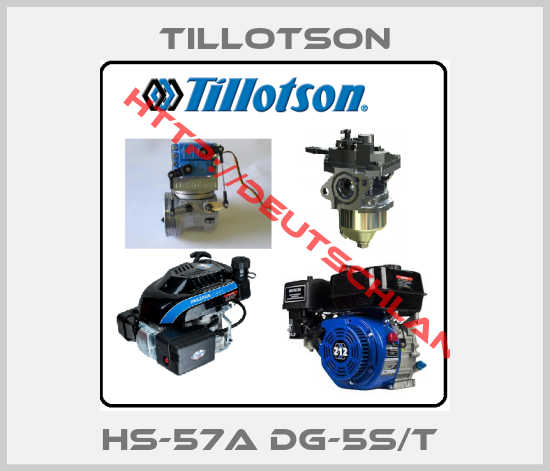 Tillotson-HS-57A DG-5S/T 